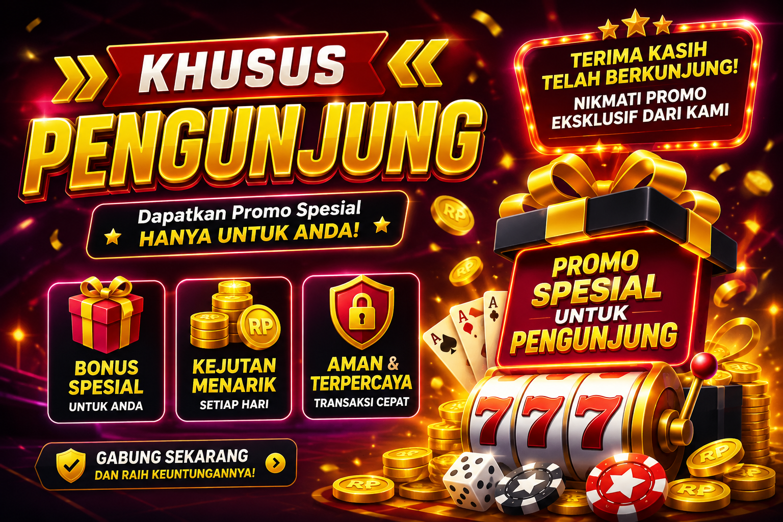 Promo Khusus Pengunjung